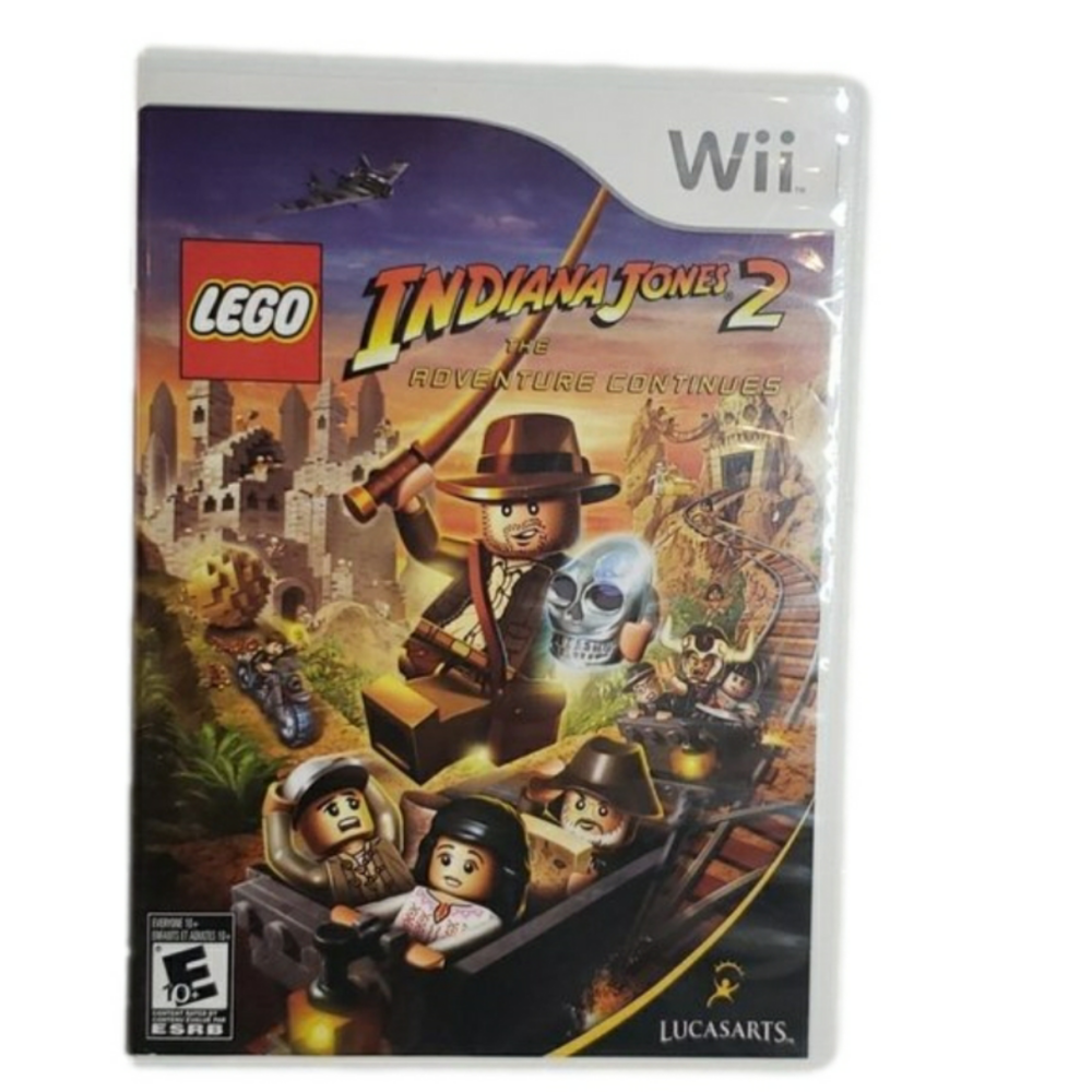 LUCASARTS  2007 Wii Indiana Jones 2 The Adventure Continues Ages 10+ Manual
